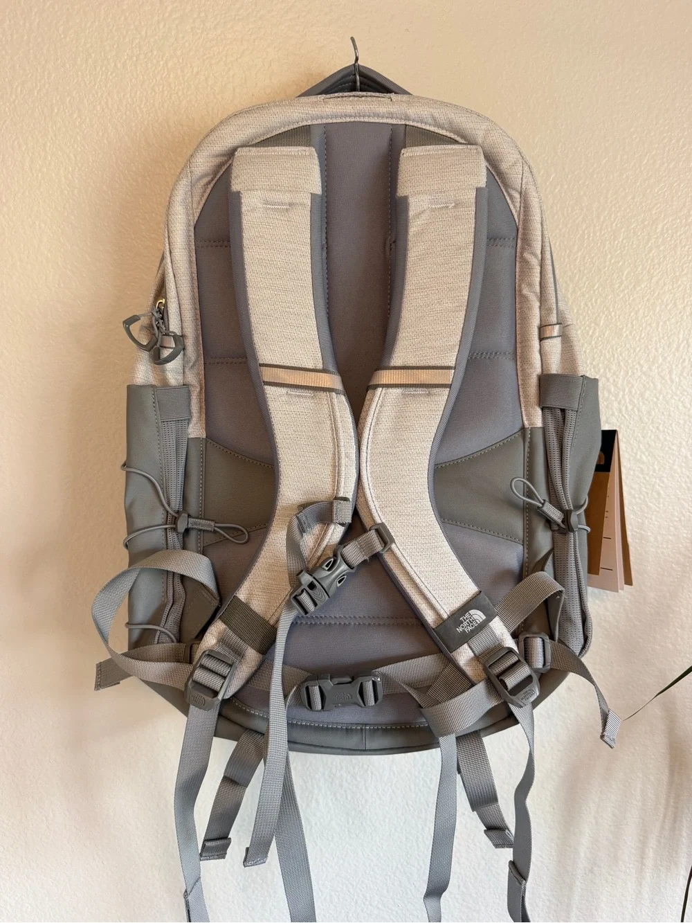 The North Face Borealis Backpack - Light Gray and Gray